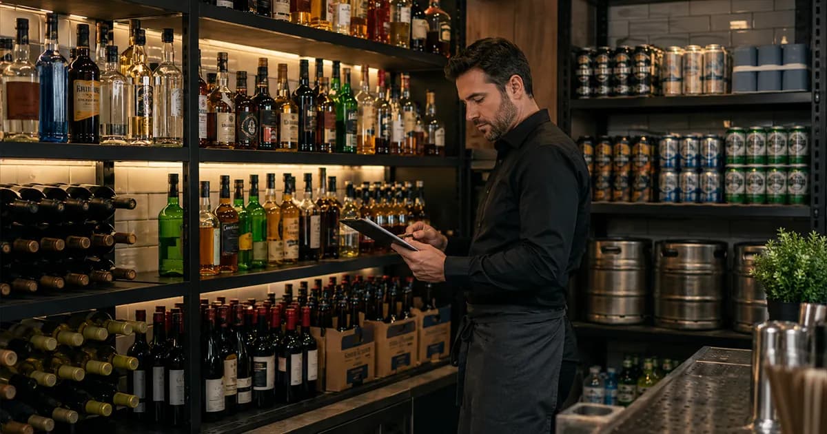bar par levels and reorder points for liquor beer and wine inventory