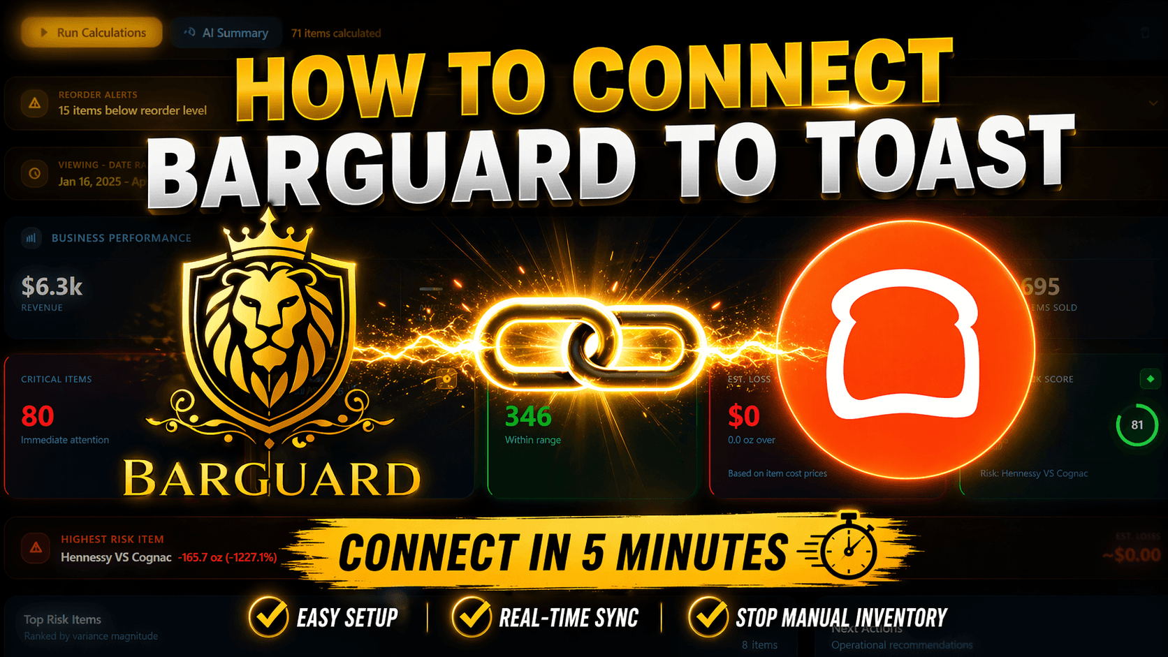 How to connect BarGuard to Toast POS tutorial